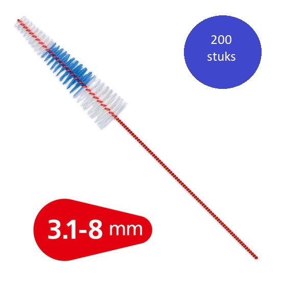 Lactona EasyDent Ragers Type B 3,1 - 8mm - 200 stuks - Voordeelpakket