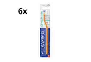 6x Curaprox CS 708 Implantaat Tandenborstel - Voordeelverpakking