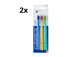 2x Curaprox CS Smart Tandenborstels Multipack - 3 stuks