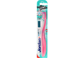 Jordan Hello Smile Tandenborstel (9+) - roze
