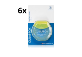 Curaprox DF 846 Implant Saver Flosdraad - 6 x 30 stuks - Voordeelverpakking