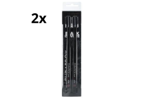 2x Curaprox CS 5460 Black is White Duo Tandenborstels - zwart/zwart
