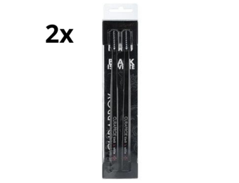 2x Curaprox CS 5460 Black is White Duo Tandenborstels - zwart/zwart