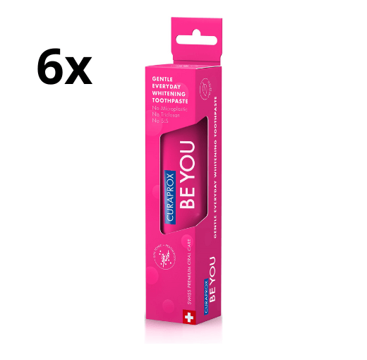 Curaprox Be You Tandpasta Challenger - 6 x 60 ml - Voordeelverpakking