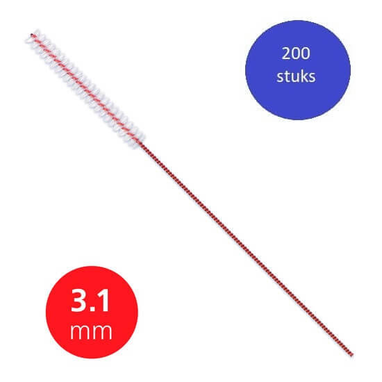 Lactona Interdental Cleaners X-Small 3.1mm Rood - 200 stuks