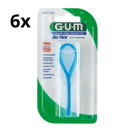 GUM Eez-Thru Brugnaalden - 6 x 25 stuks - Voordeelverpakking