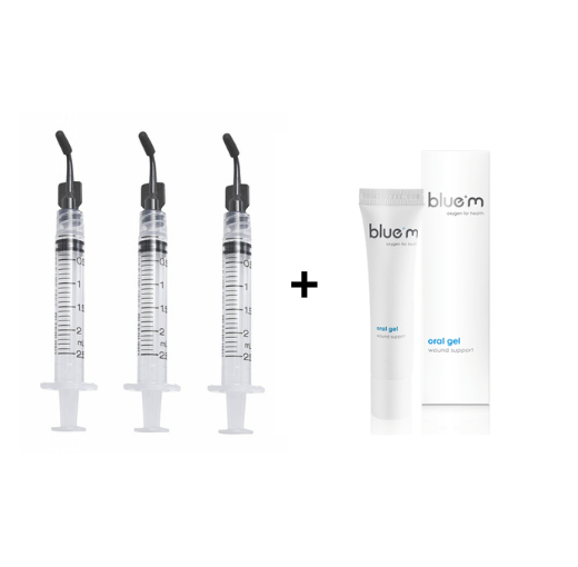 BlueM Oral Gel Applicator Set + BlueM Oral Gel 15ml