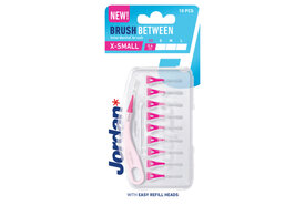 Jordan Interdentaal Brush Between XS Roze 0.4 mm - 10 stuks