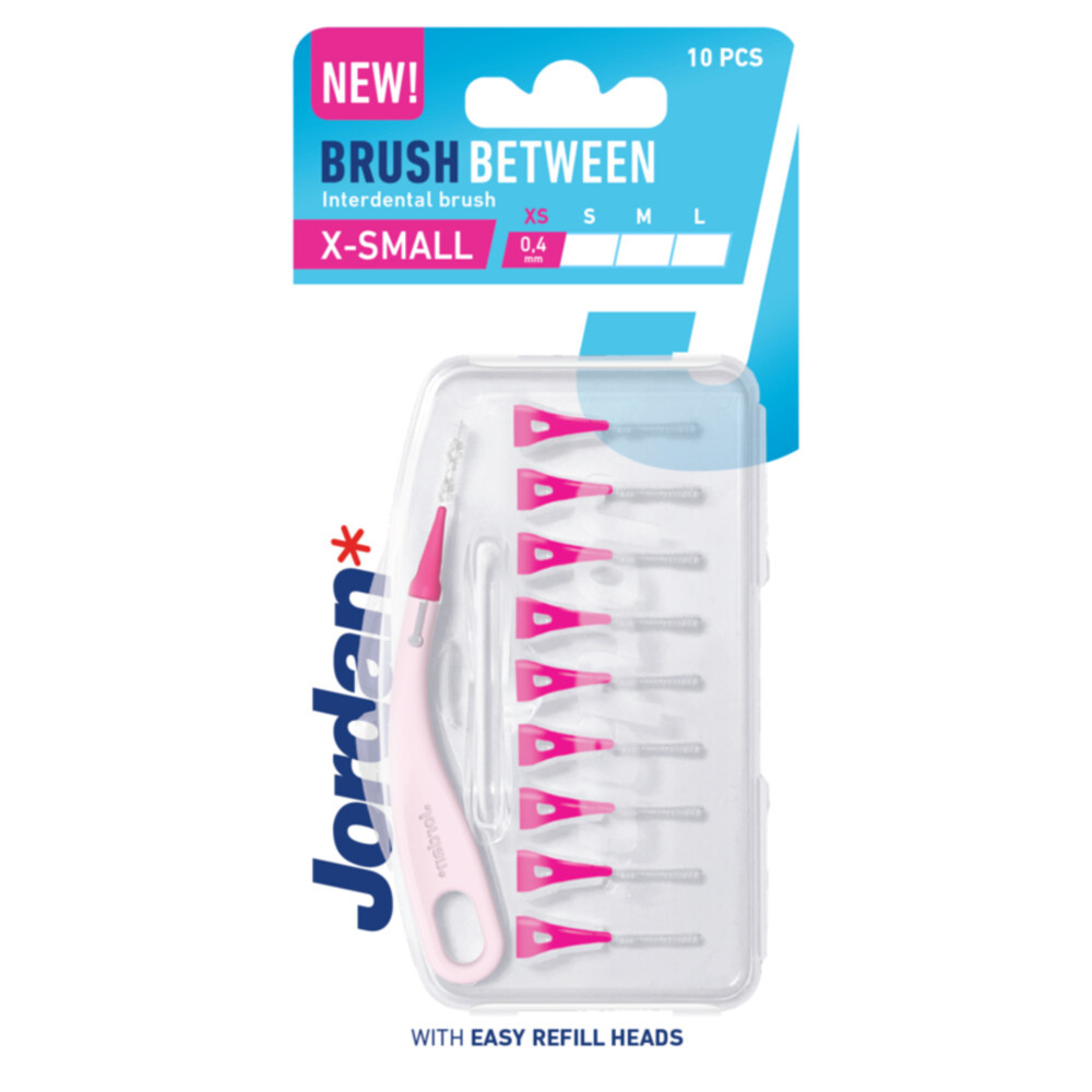 Jordan Interdentaal Brush Between XS 0.4 mm - 10 stuks