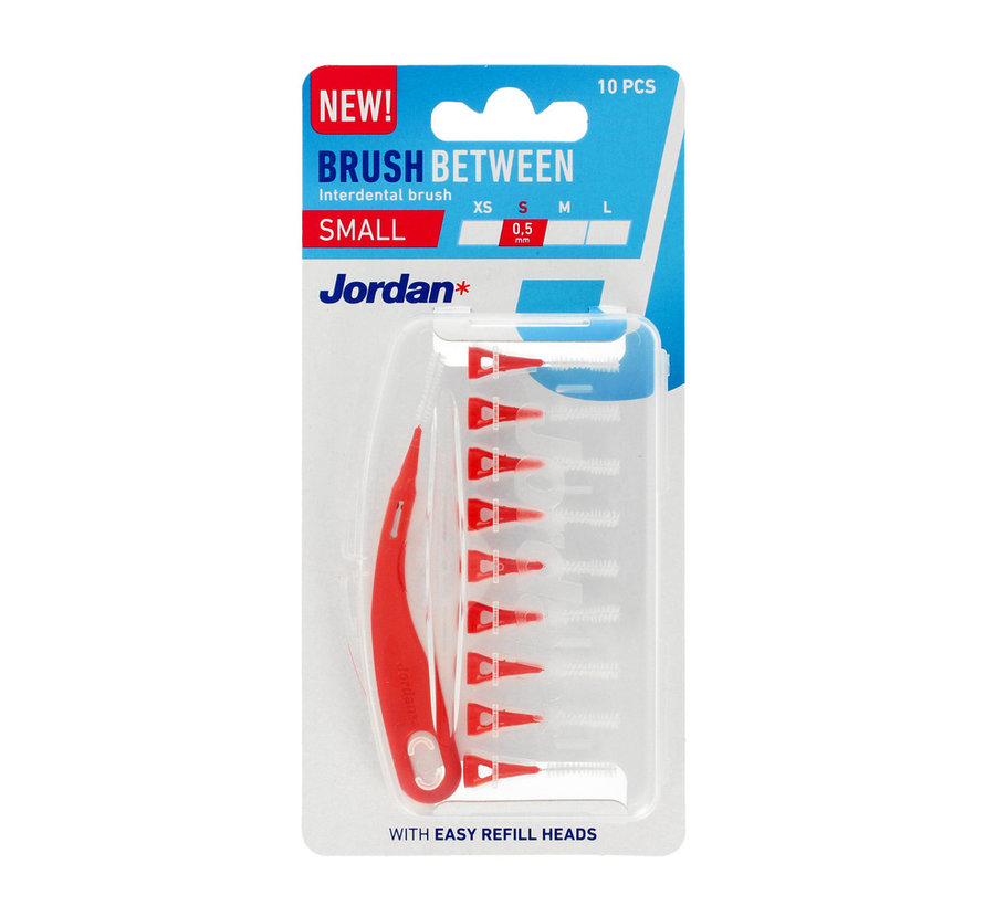 Vergemakkelijken financiën Vrouw Jordan Ragers Interdentaal Brush S 0.5 mm | 10 stuks - Kiesrijk