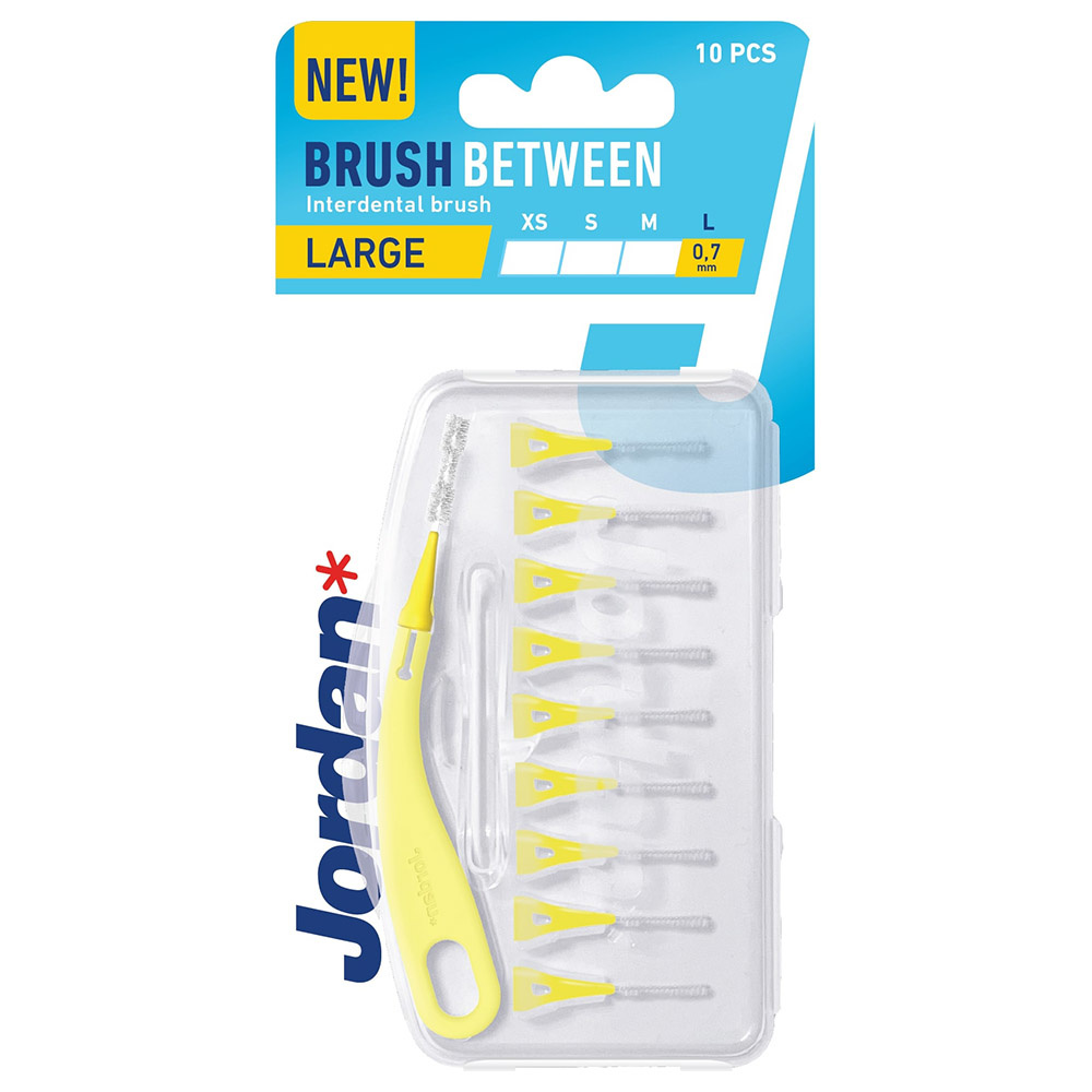 Jordan Ragers Interdentaal Brush Between L 0.7 mm - 10 stuks