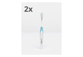 Bluem Kids Ultrazacht Tandenborstel - Mint - 2 stuks