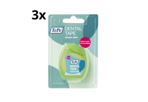 TePe Dental Tape Waxed Mint - 3 x 40 meter - Voordeelverpakking