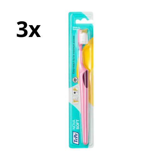 3x TePe Tandenborstel Nova Soft