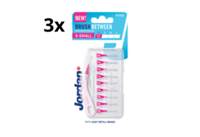 3x Jordan Ragers Interdentaal Brush XS 0.4 mm - 10 stuks