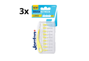 3x Jordan Ragers Interdentaal Brush L 0.7 mm - 10 stuks