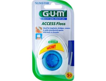 GUM Access Floss Tandzijde | 50 stuks