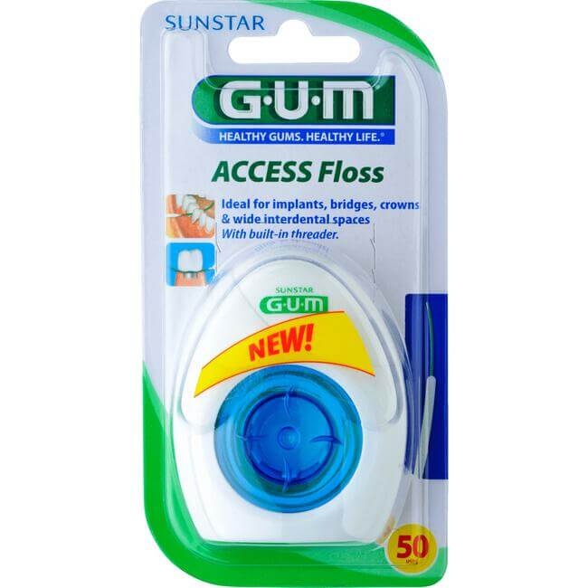 GUM Access Floss Tandzijde | 50 stuks