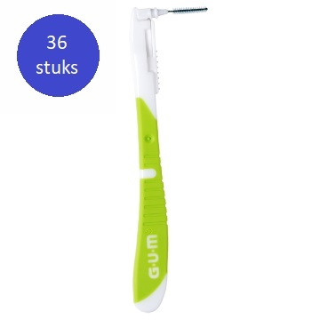 GUM Bi-Direction 0.7 mm Groen - 36 stuks
