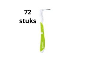 GUM Bi-Direction 0.7 mm Groen - 2 x 36 stuks - Voordeelverpakking