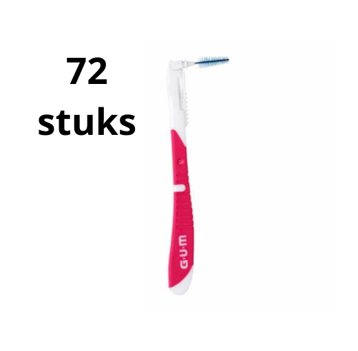 GUM Bi-Direction 1.2 mm Roze - 2 x 36 stuks - Voordeelverpakking