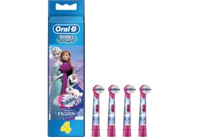 ORAL-B 80352086 - Disney Frozen 2 vervangende opzetborstels - Voor Oral-B elektrische tandenborstel voor kinderen - Set van 4