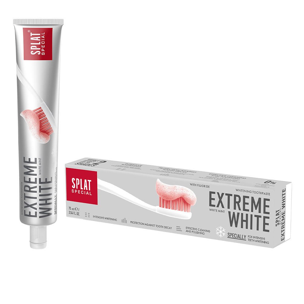3x Splat Tandpasta Special Extreme White 75 ml