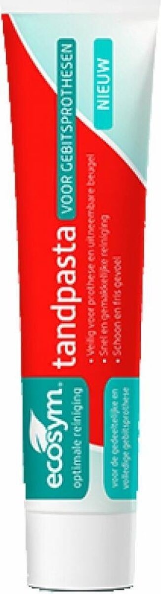 3x Ecosym Tandpasta Gebitsprothesen 75 ml