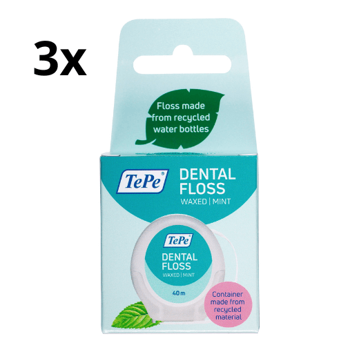 TePe Dental Floss - 3 x 40 meter - Voordeelverpakking