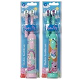 Peppa Pig Elektrische Tandenborstel Kids op batterijen + 2 opzetborstels