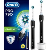 Oral B Elektrische Tandenborstel Cross Action Pro 790 Zwart + Extra Body