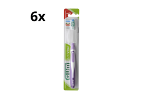 6x GUM ActiVital Tandenborstel Soft - Voordeelverpakking