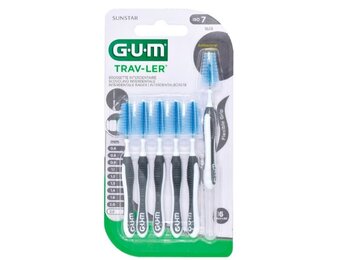 GUM Trav-ler Ragers 2.6mm Zwart - 6 stuks