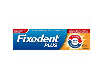 6x Fixodent Kleefpasta Plus Duo Premium 40 gr