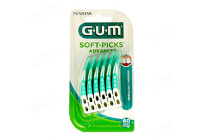 Gum Soft-Picks Advanced Regular - 6 x 60 Stuks - Voordeelverpakking