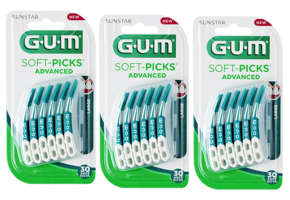 4x GUM Soft-Picks Advanced Large 30 stuks