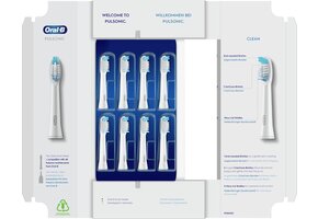 Oral-B Opzetborstels Pulsonic Clean | 8 stuks
