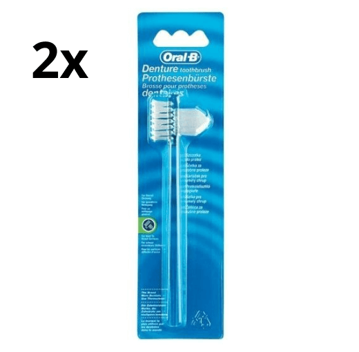 Oral-B Protheseborstel - 2 stuks - Voordeelverpakking