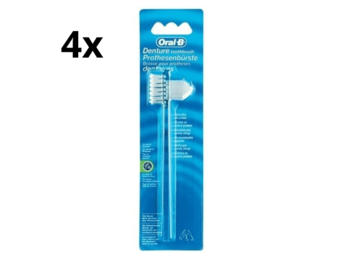 Oral-B Protheseborstel - 4 stuks - Voordeelverpakking