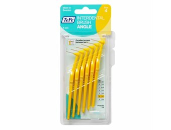 10x TePe Angle Interdentale Ragers 0,7 mm Geel blister à 6 stuks