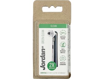 Jordan Green Clean Opzetborstels - 2 stuks