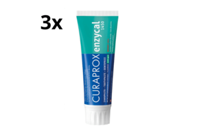 Curaprox Enzycal 1450 Tandpasta - 3 x 75 ml - Voordeelverpakking