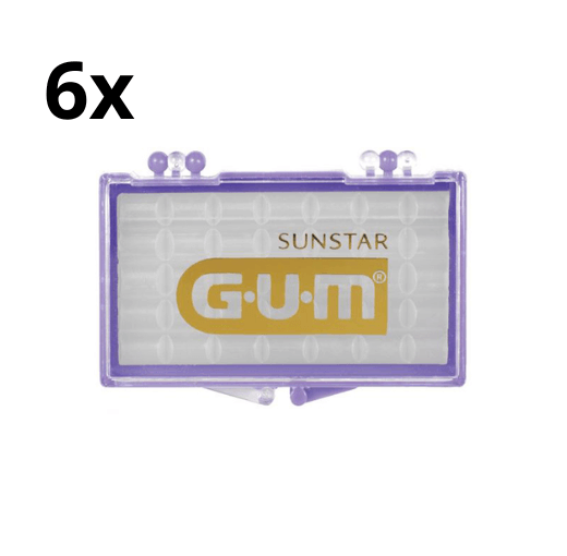 6x GUM Orthodontic Wax