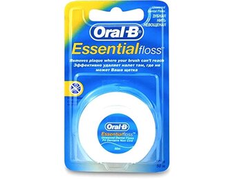 Oral-B Essential Floss Unwaxed - 50 meter
