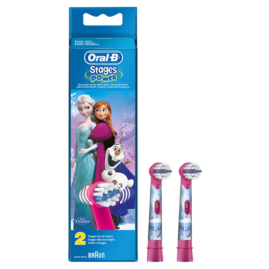 Oral-B Opzetborstels Kids Frozen - 2 Stuks