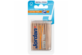Jordan Double Ended Tandenstokers Extra Dun - 105 stuks