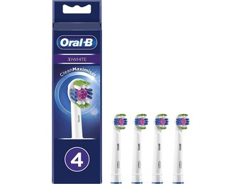 Oral B 3D White Opzetborstels - 4 stuks