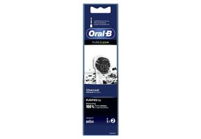 Oral B Pure Clean Charcoal Opzetborstels - 2 stuks