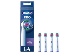 Oral-B Pro 3D White Opzetborstels - 4 Stuks