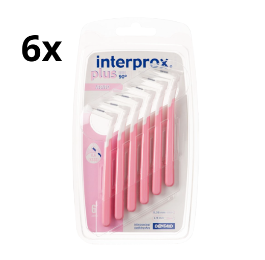 Interprox Plus Nano - 1.9mm - 6 x 6 stuks - Voordeelverpakking